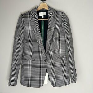 Boss Jemaromina Glen Plaid Blazer